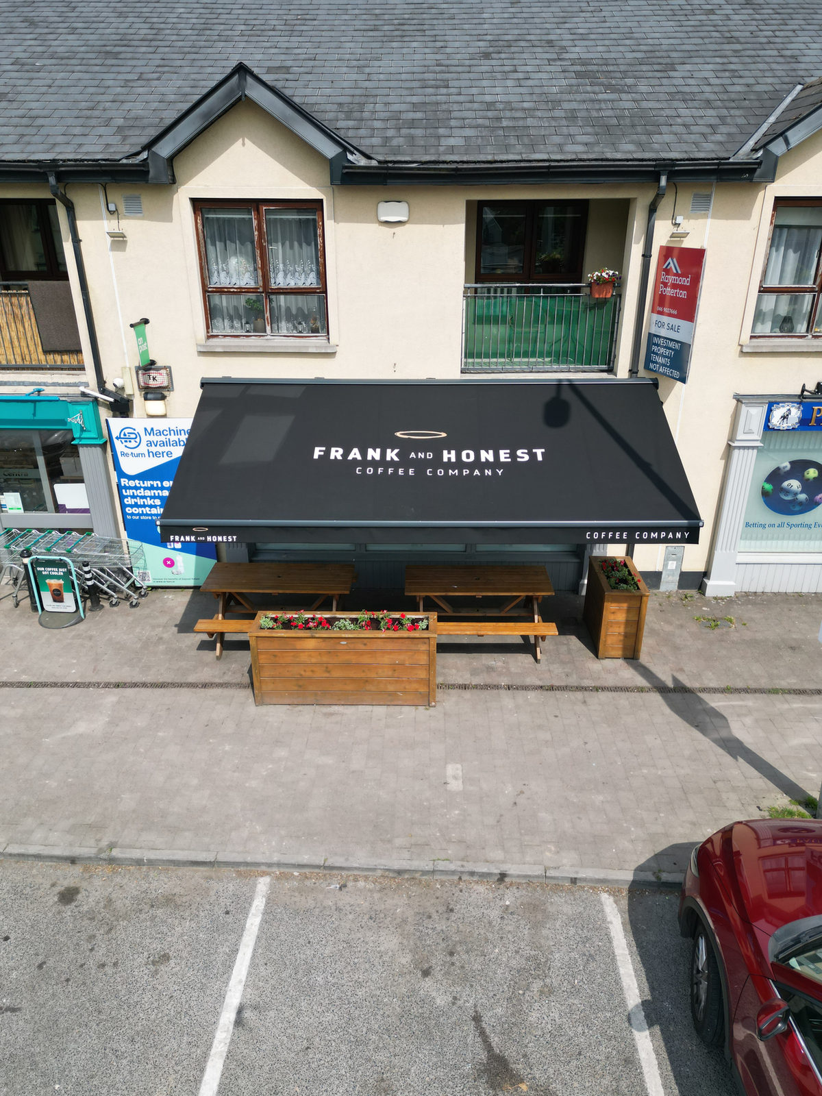 Branded Awning at Centra Summerhill, Meath