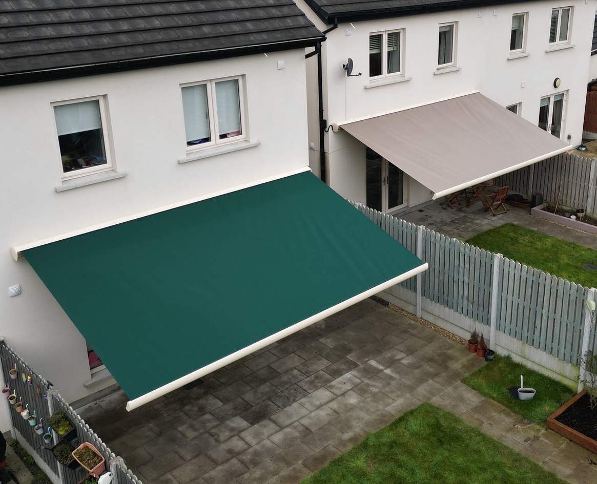 Awning full cassette pro led fitted in Lucan co. Kildare