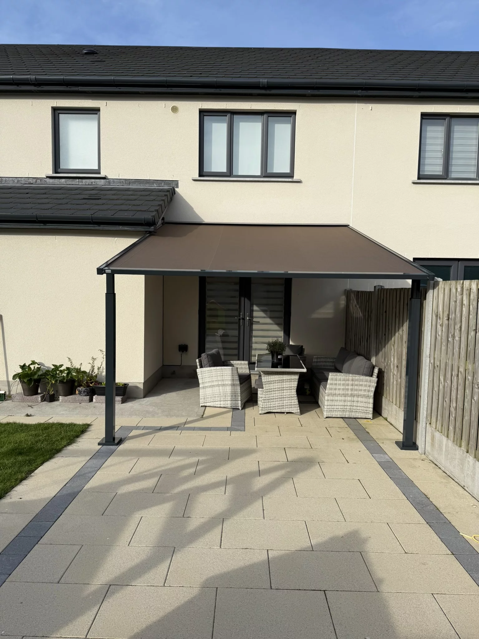 Hybrid ZIP Pergola in Swords, Dublin